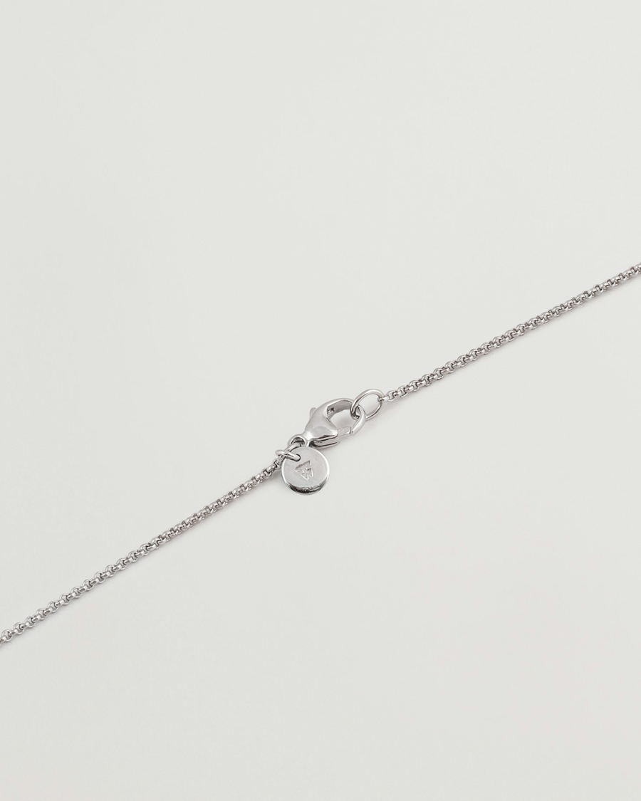 Herren | Tom Wood Cushion Pendant Onyx Silver | Tom Wood | Cushion Pendant Onyx Silver