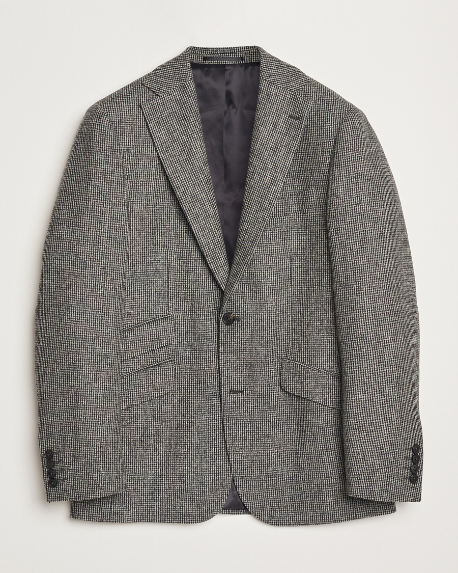 Herren | Sakkos | Walker Slater | Edward Lambswool Pepita Blazer Grey/Black
