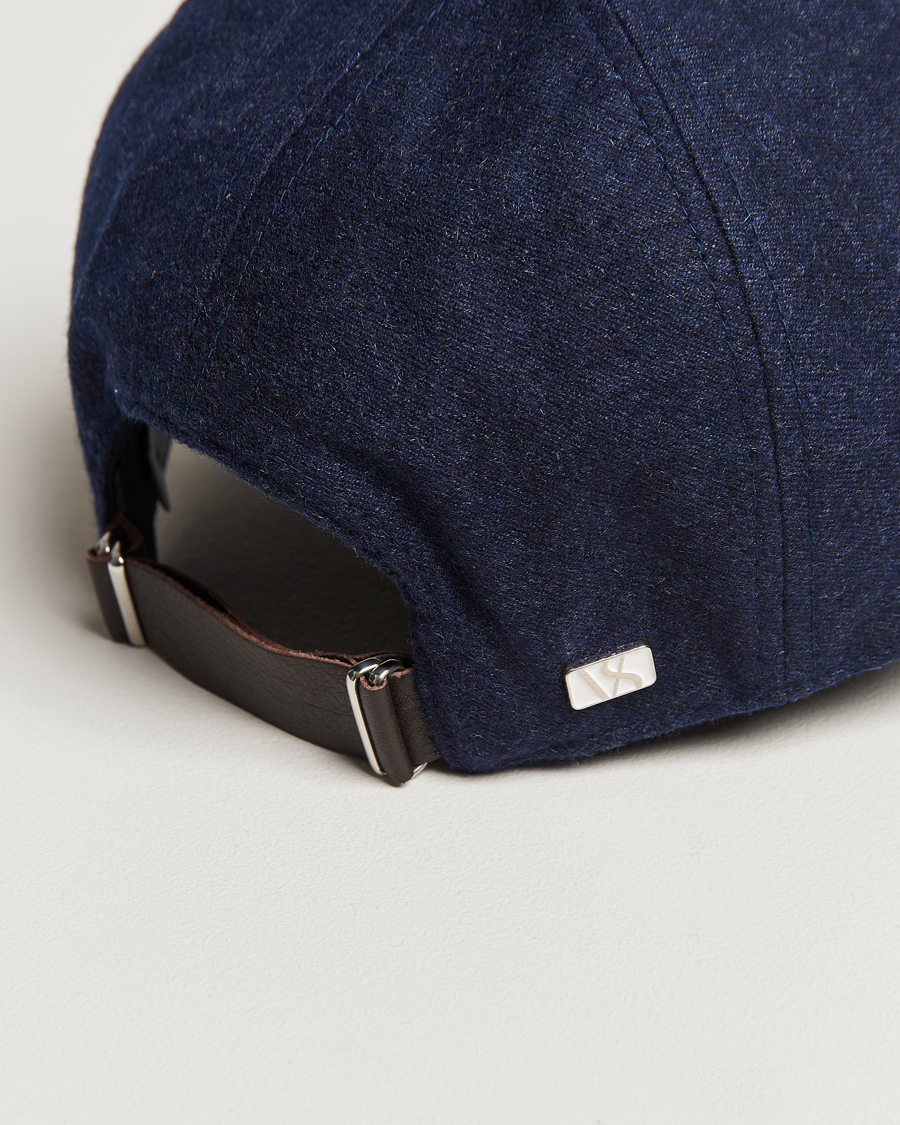 Herren | Hüte & Mützen | Varsity Headwear | Cashmere Baseball Cap Royal Blue