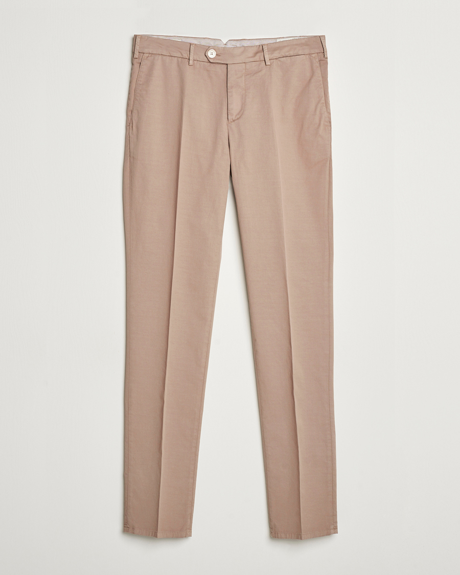 Herren | Hosen | Brunello Cucinelli | Slim Fit Chinos Khaki