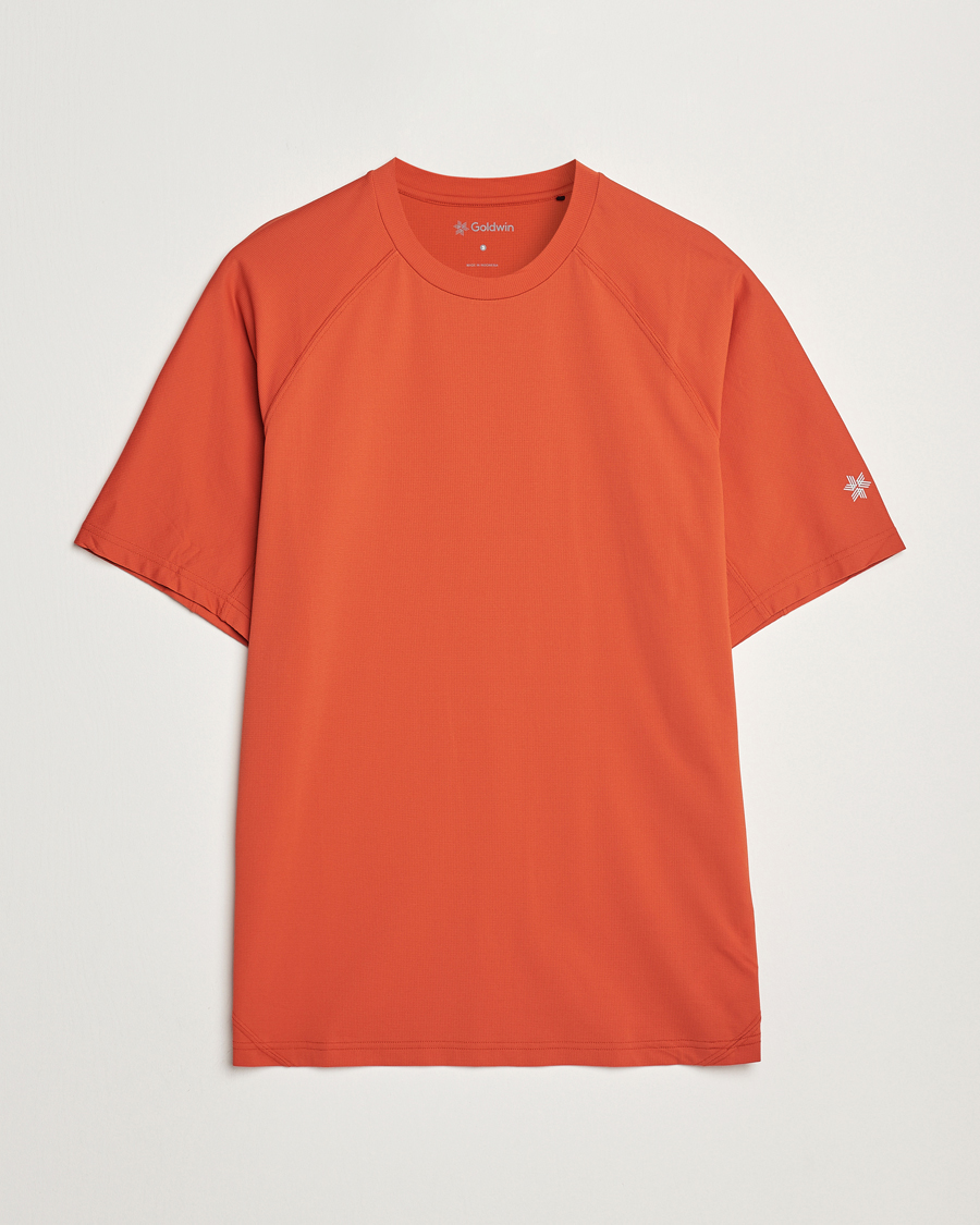 Herren | T-Shirts | Goldwin | WF Dry T-Shirt Horizon Red