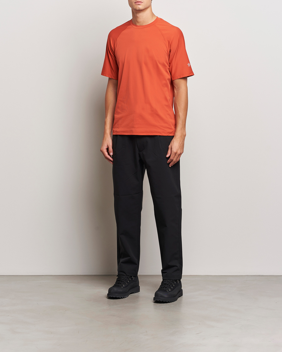 Herren | T-Shirts | Goldwin | WF Dry T-Shirt Horizon Red
