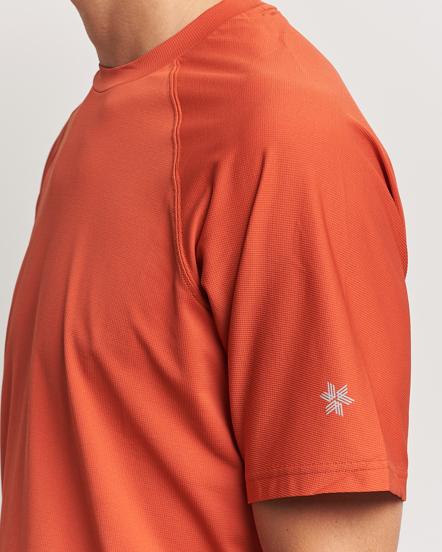 Herren | T-Shirts | Goldwin | WF Dry T-Shirt Horizon Red