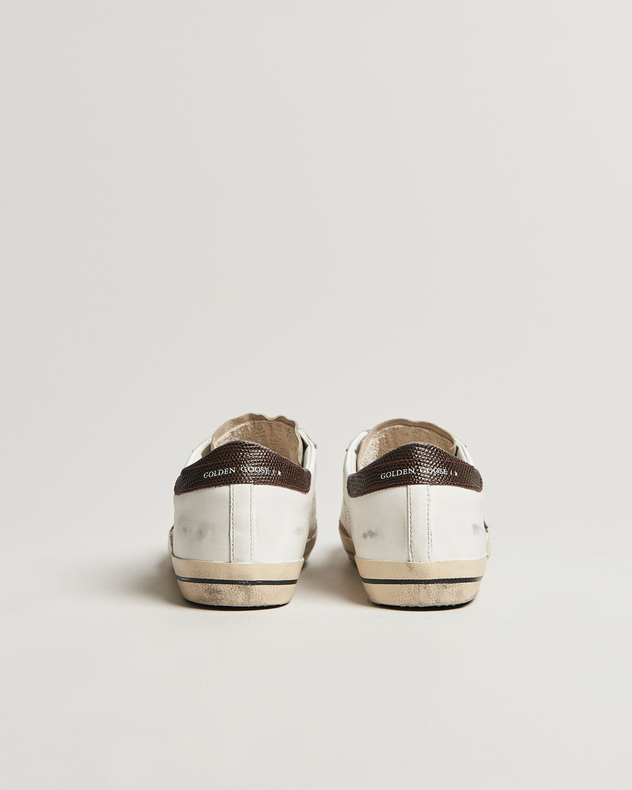 Herren | Golden Goose Super-Star Sneakers White/Green | Golden Goose | Super-Star Sneakers White/Green