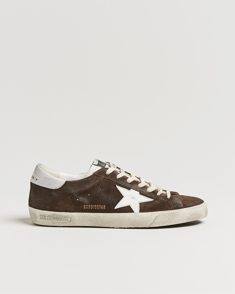 Herren | Golden Goose Super-Star Sneakers Dark Brown | Golden Goose | Super-Star Sneakers Dark Brown