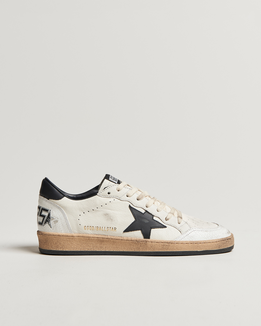 Herren | Golden Goose Ball Star Sneakers White/Black | Golden Goose | Ball Star Sneakers White/Black