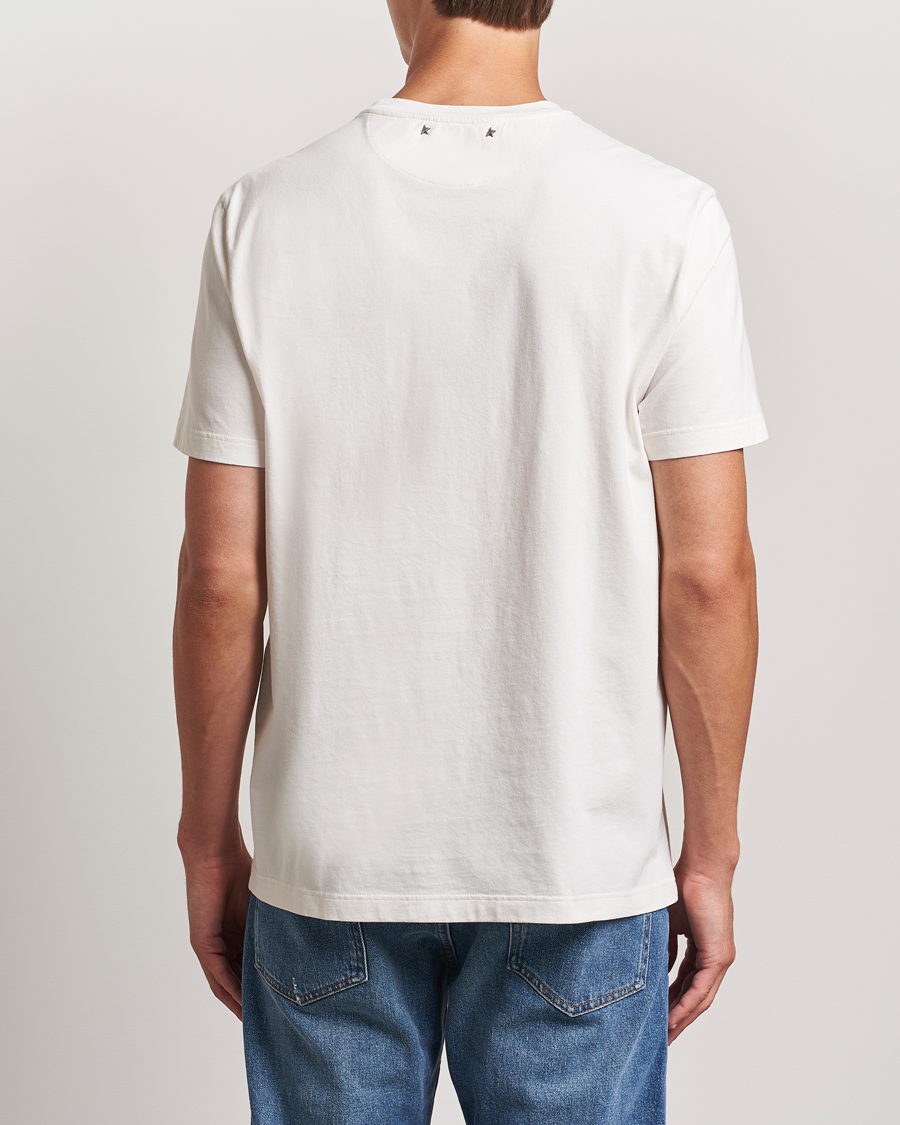 Herren | T-Shirts | Golden Goose | Journey Short Sleeve T-Shirt Heritage White