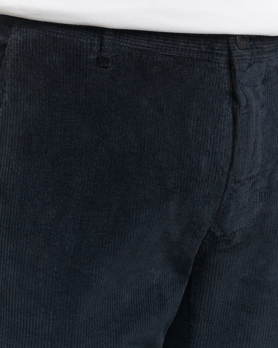 Herren | Hosen | Incotex | Slim Fit Leisure Cord Slacks Navy