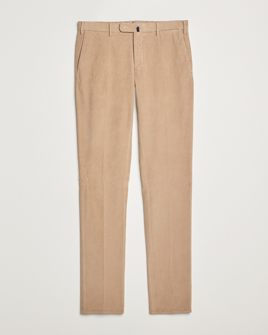 Herren | Hosen | Incotex | Slim Fit Baby Corduroy Trousers Beige