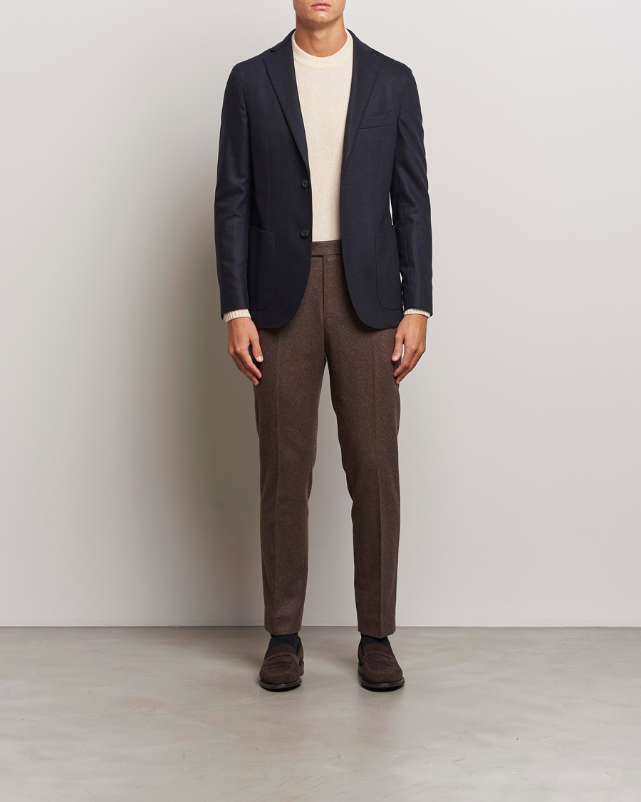 Herren | Sakkos | Incotex | Wool/Cashmere Blazer Navy