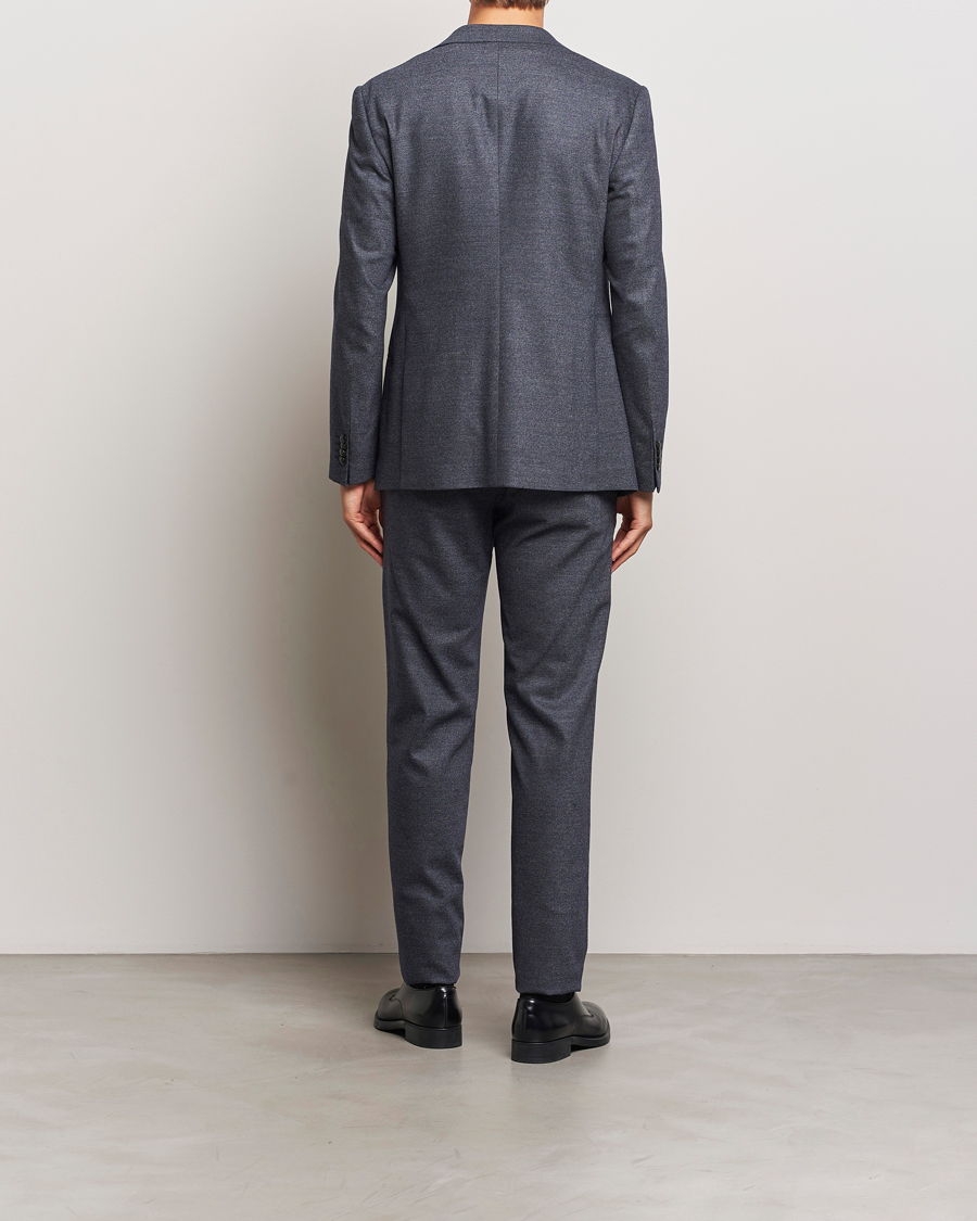 Herren | Anzüge | Giorgio Armani | Soho Wool/Cashmere Flannel Suit Navy Melange