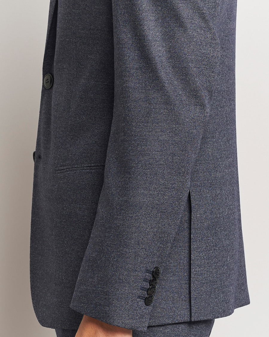 Herren | Anzüge | Giorgio Armani | Soho Wool/Cashmere Flannel Suit Navy Melange