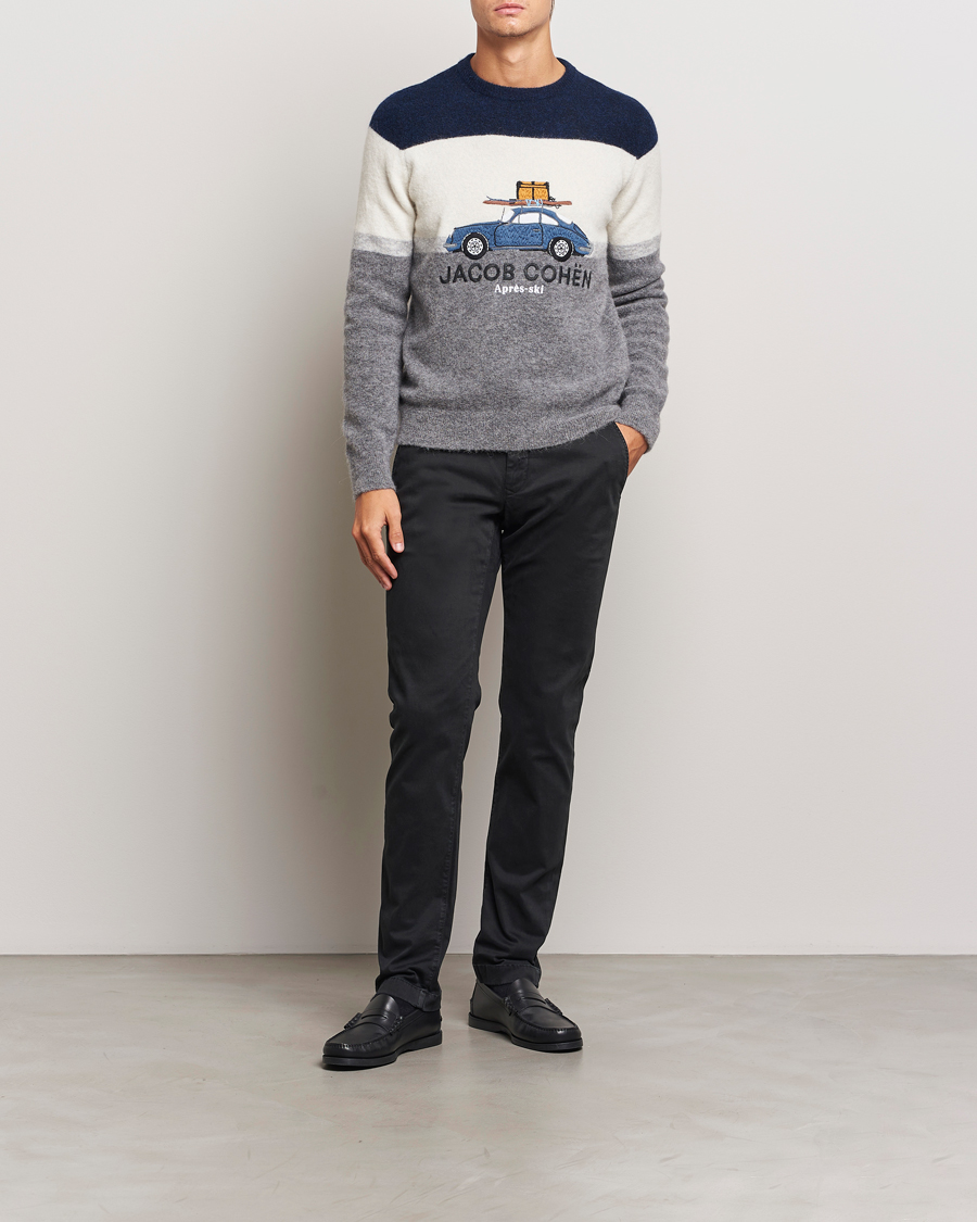 Herren | Hosen | Jacob Cohën | Bobby Cotton Chinos Black