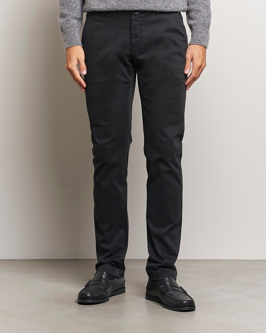 Herren | Hosen | Jacob Cohën | Bobby Cotton Chinos Black