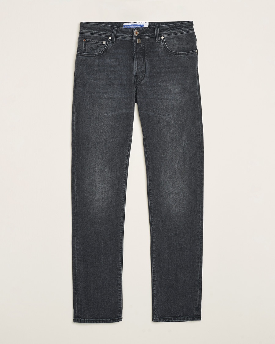 Herren | Jeans | Jacob Cohën | Bard Slim Fit Streatch Jeans Grey