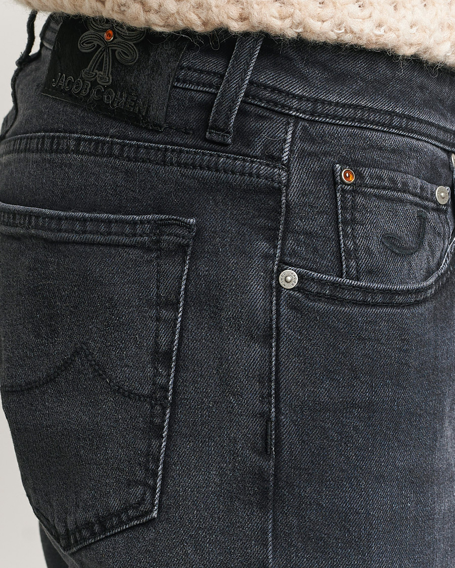 Herren | Jeans | Jacob Cohën | Bard Slim Fit Streatch Jeans Grey