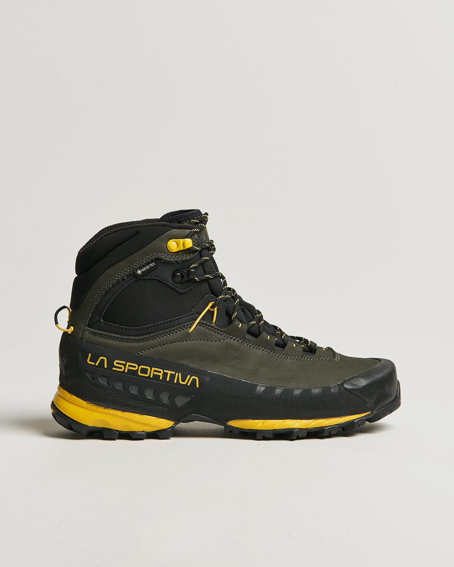 Herren | La Sportiva TX5 Mid GTX Hiking Boots Carbon/Yellow | La Sportiva | TX5 Mid GTX Hiking Boots Carbon/Yellow
