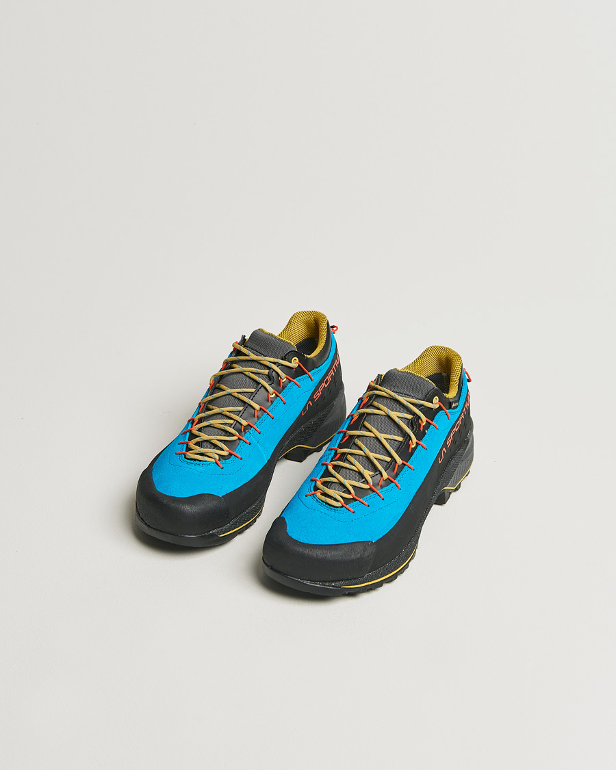 Herren | La Sportiva TX4 Evo GTX Hiking Shoes Tropic Blue/Bamboo | La Sportiva | TX4 Evo GTX Hiking Shoes Tropic Blue/Bamboo