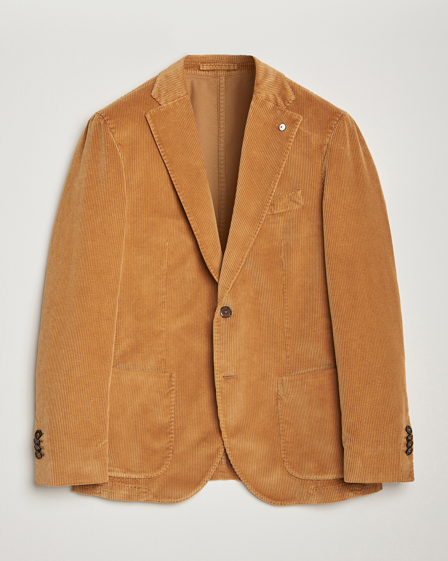 Herren | Sakkos | L.B.M. 1911 | Jack Corduroy Blazer Light Brown