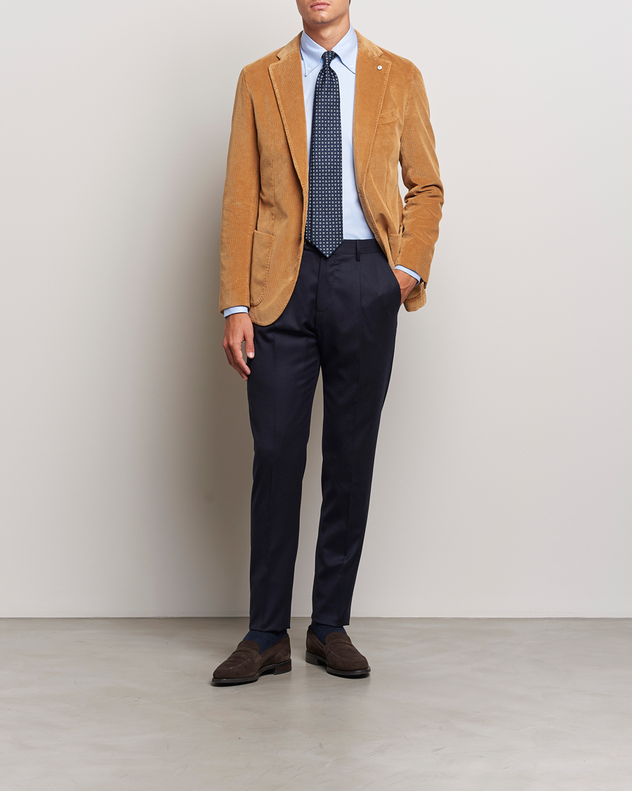 Herren | Sakkos | L.B.M. 1911 | Jack Corduroy Blazer Light Brown