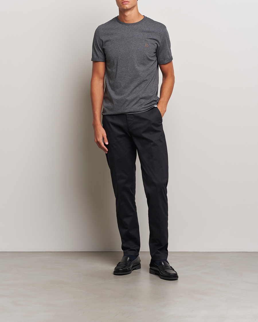 Herren | Hosen | LES DEUX | Como Reg Cotton Pants Black