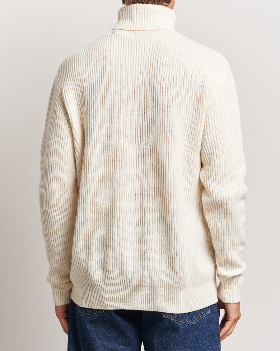 Herren | Pullover | LES DEUX | Eddie Wool Rib Rollneck Ivory