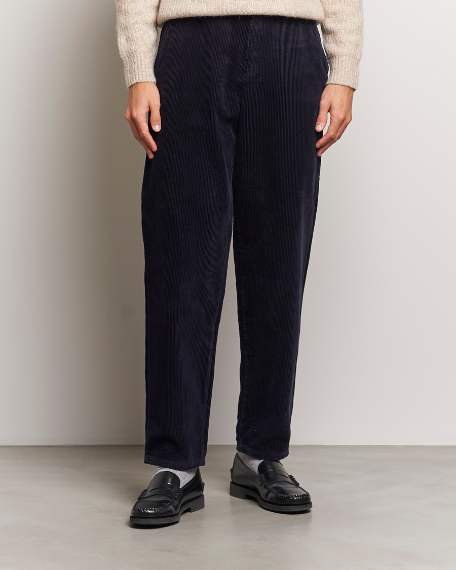 Herren | Hosen | LES DEUX | Kody Heavy Corduroy Pants Dark Navy