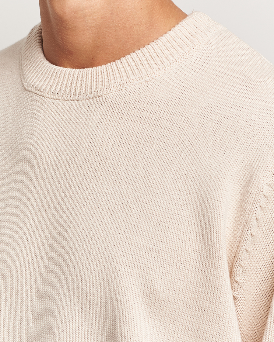 Herren | Pullover | LES DEUX | Gary Cotton Knit 2.0 Ivory