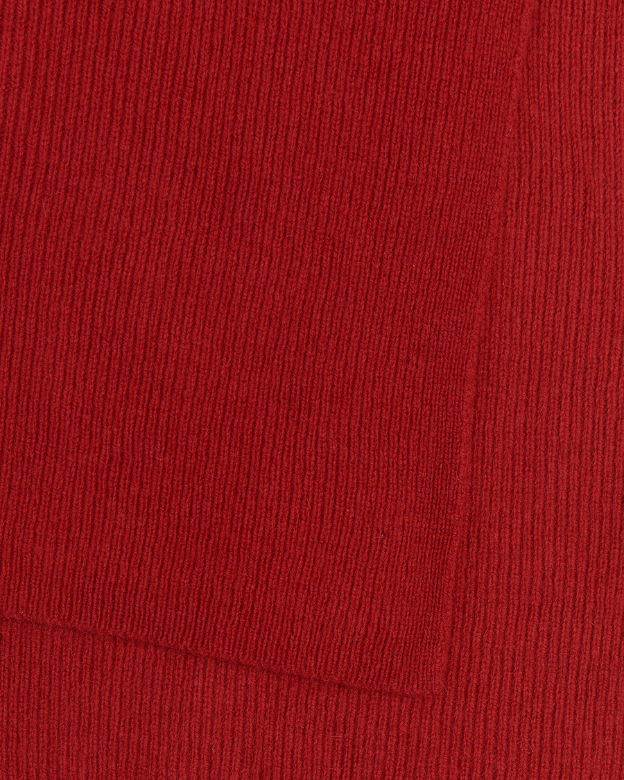 Herren | Le Bonnet Lambswool/Caregora Scarf Framboise | Le Bonnet | Lambswool/Caregora Scarf Framboise