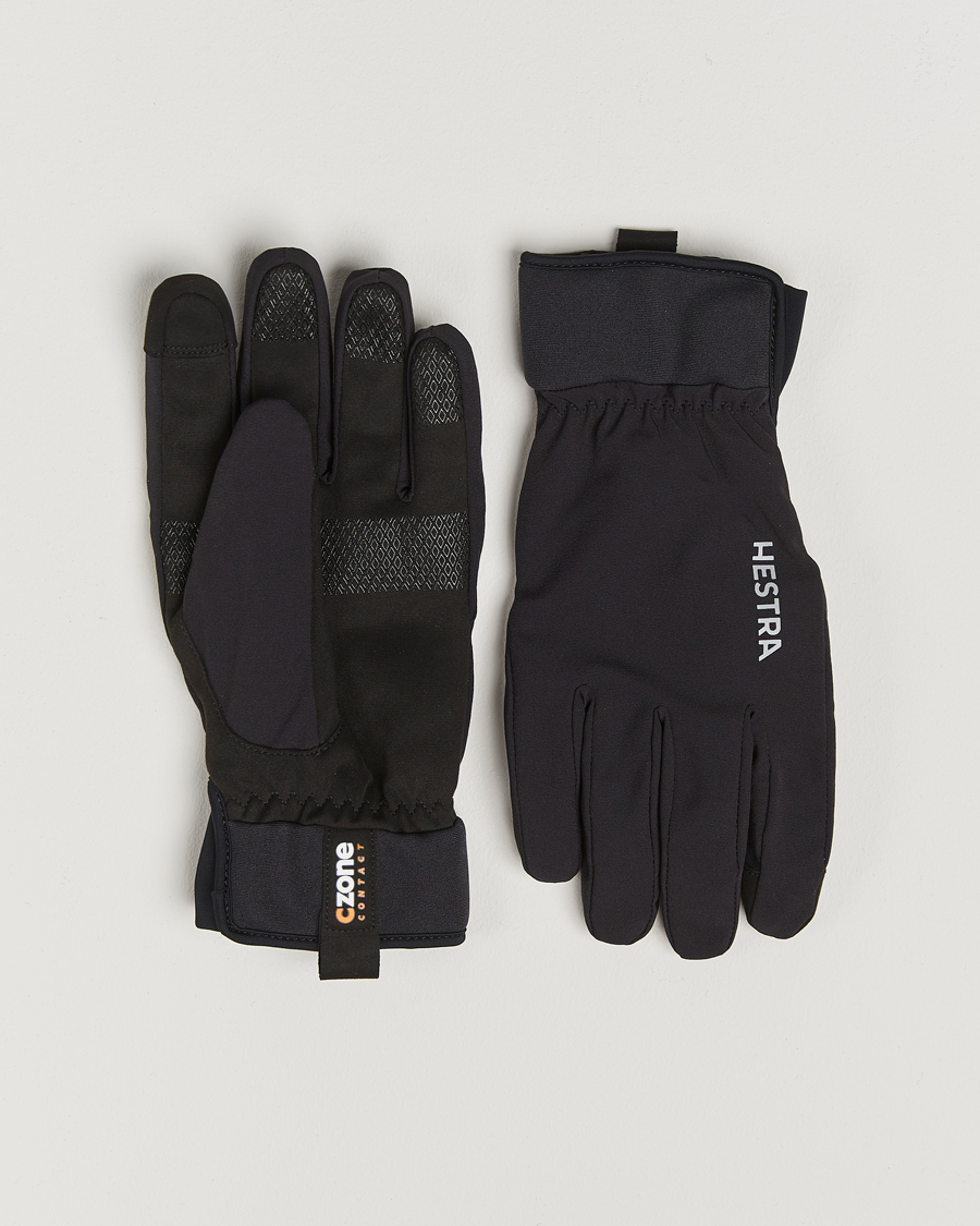 Herren | Hestra Czone Contact Glove Black | Hestra | Czone Contact Glove Black