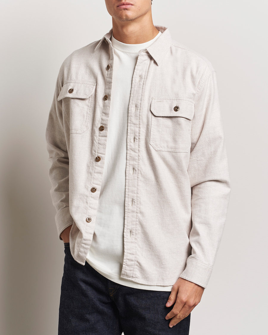 Herren | Hemden | Pendleton | Burnside Flannel Shirt Natural