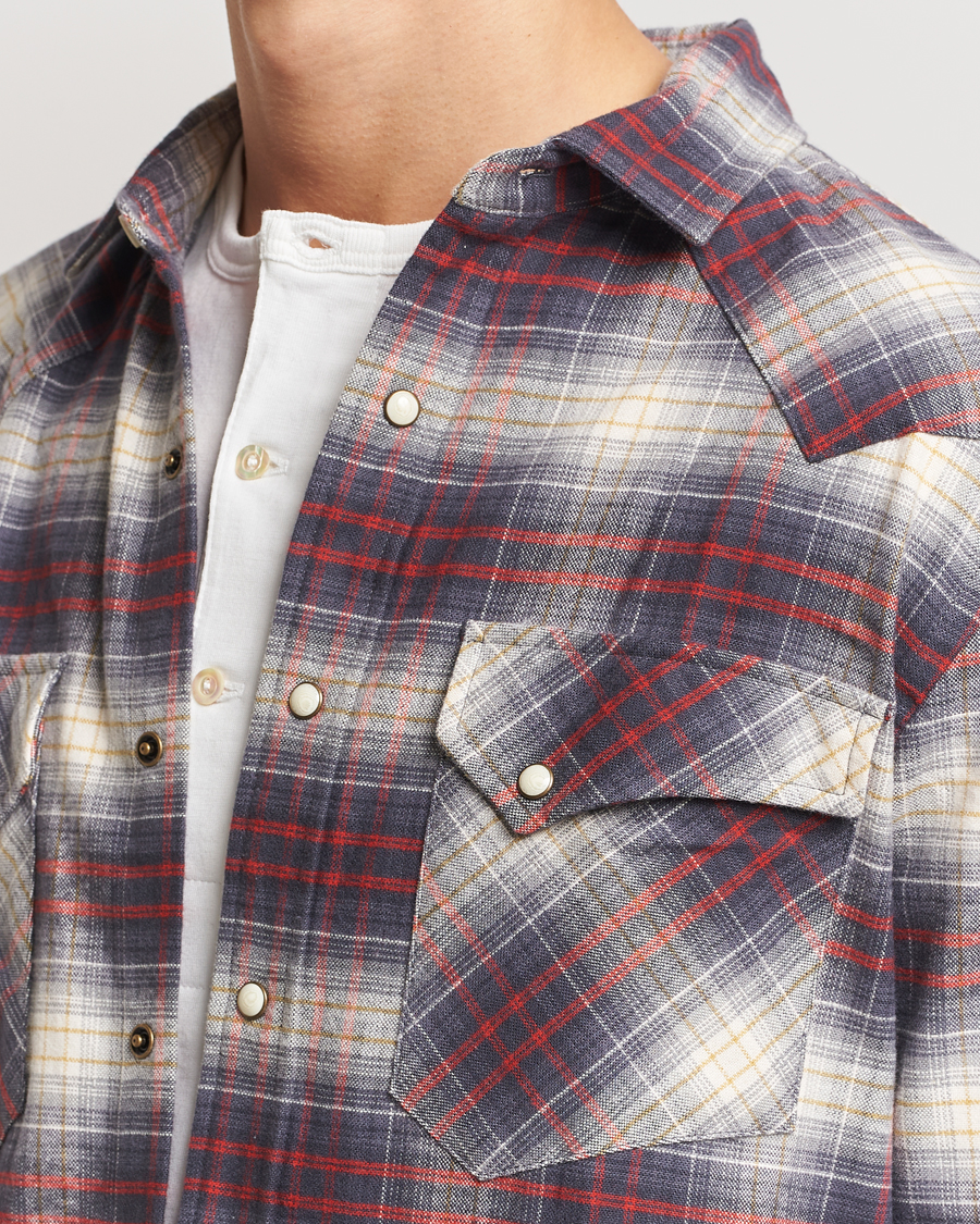 Herren | Hemden | Pendleton | Wyatt Flannel Shirt Navy Plaid