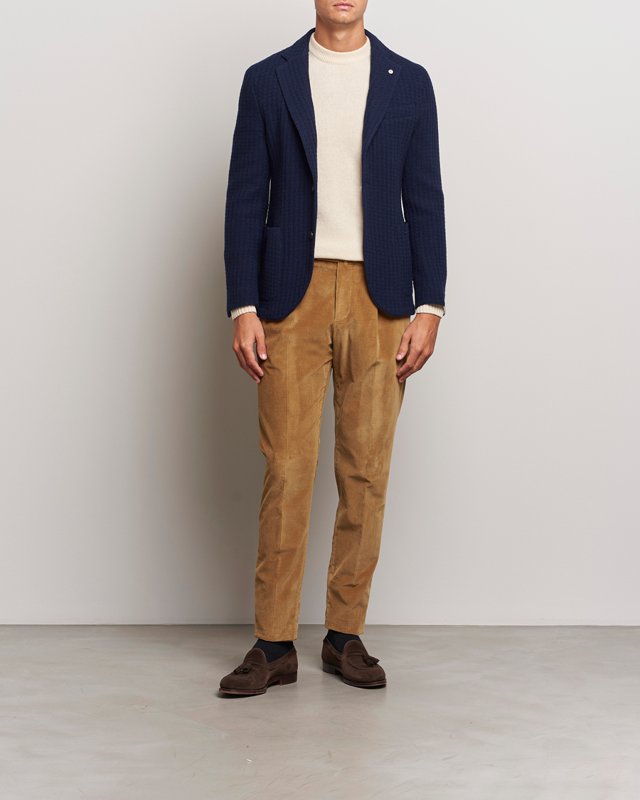 Herren | Hosen | PT01 | Slim Fit Corduroy Trousers Brown