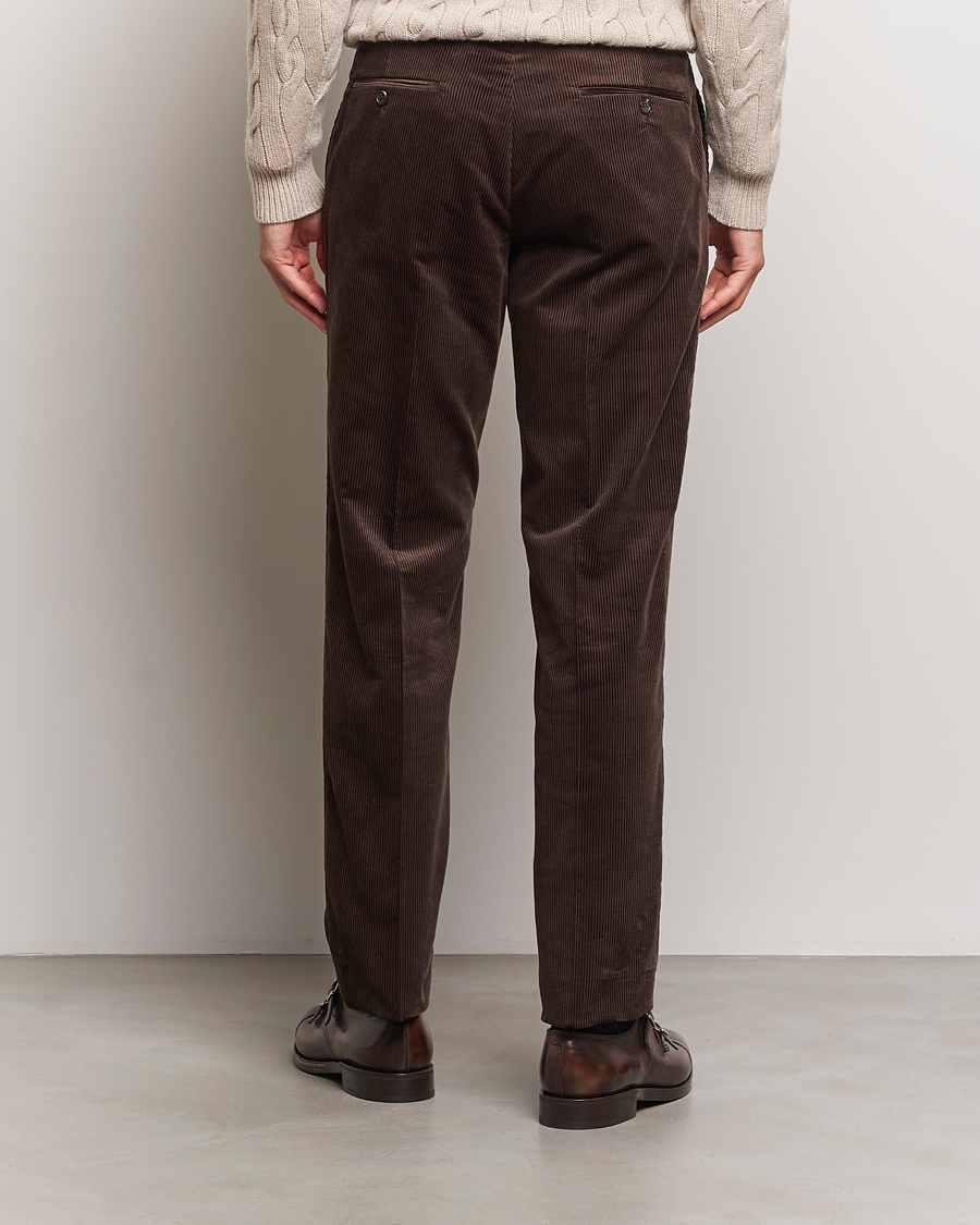 Herren | Hosen | Ralph Lauren Purple Label | Wale Corduroy Trousers Brown