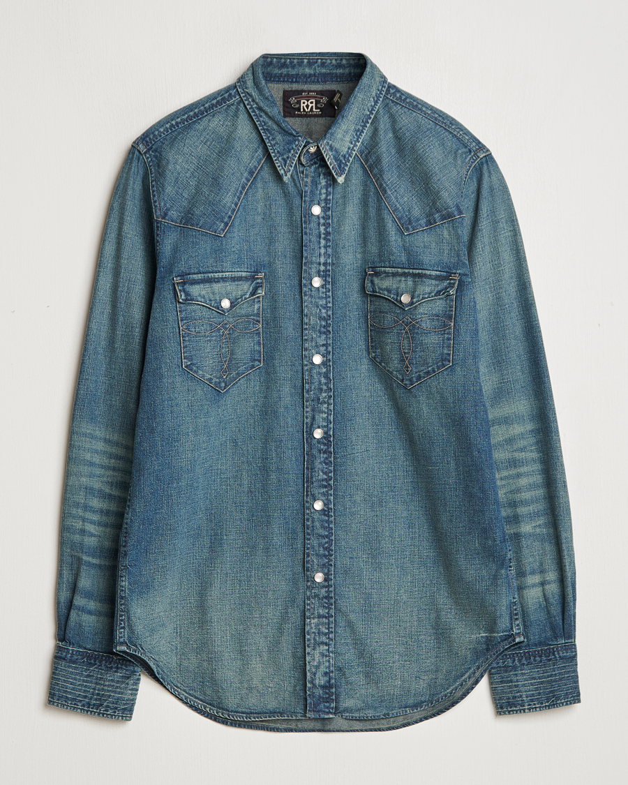 Herren | Hemden | RRL | Buffalo Western Shirt Rinse