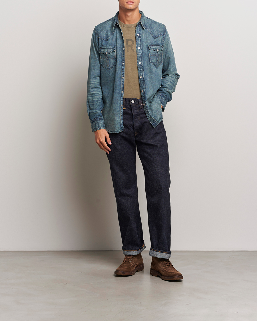 Herren | Hemden | RRL | Buffalo Western Shirt Rinse