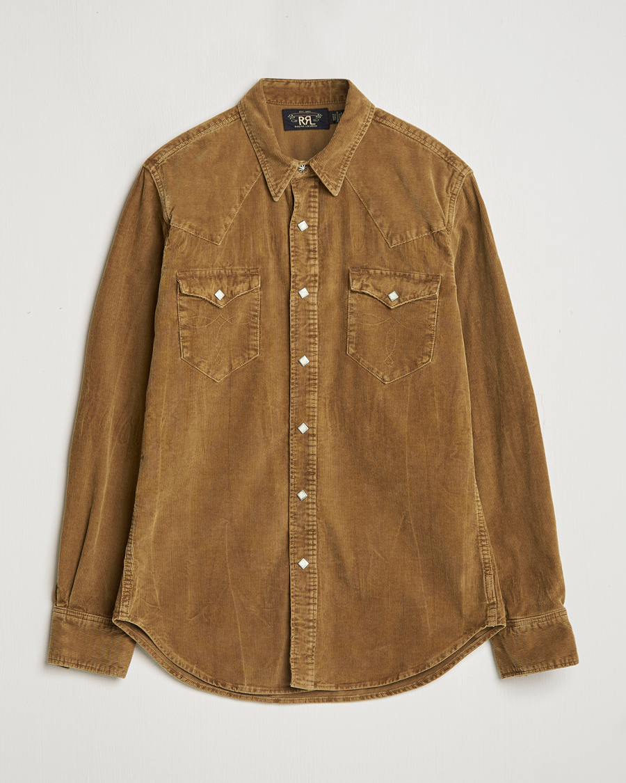 Herren | Hemden | RRL | Buffalo Western Shirt Faded Tan