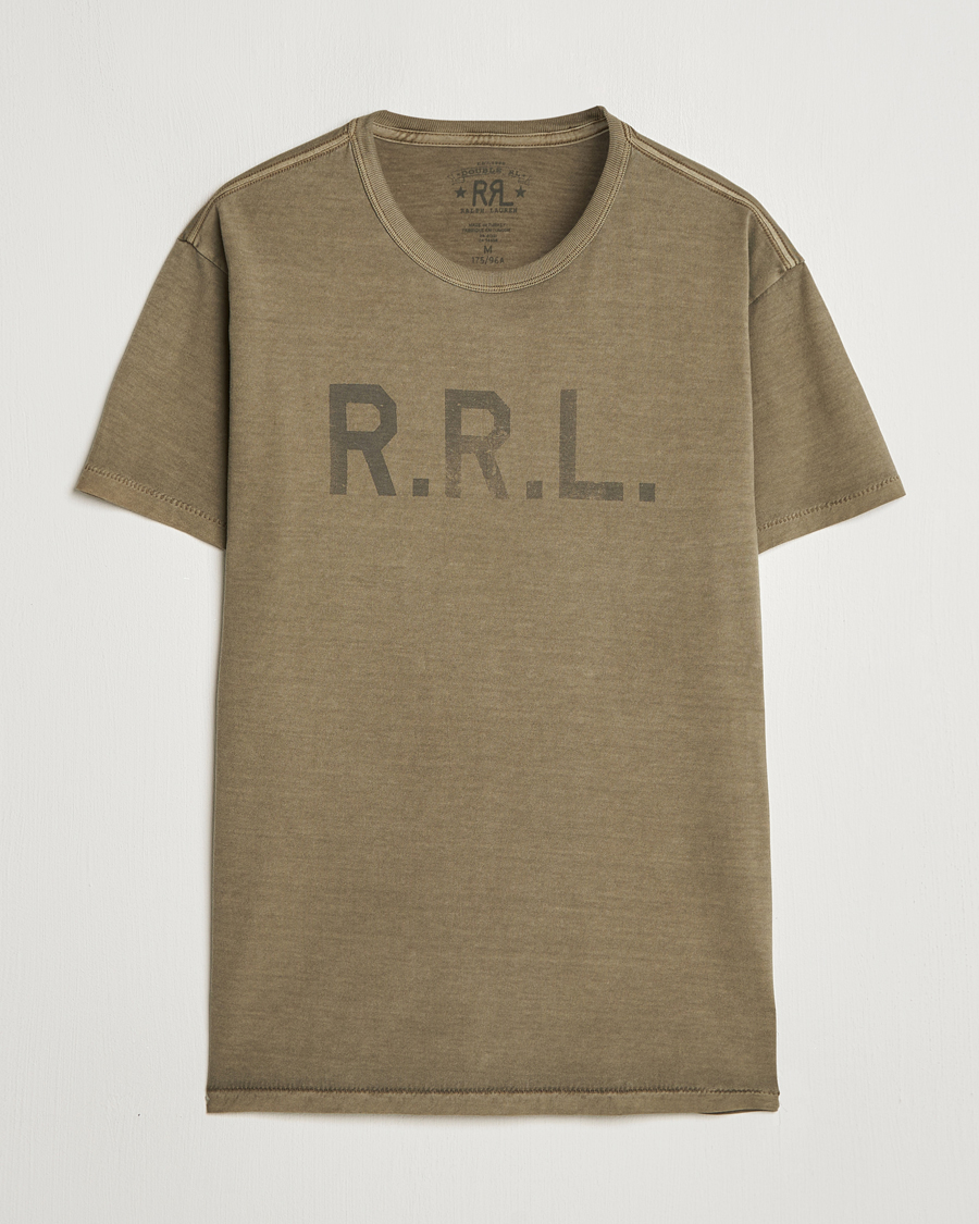Herren | T-Shirts | RRL | Graphic Short Sleeve T-Shirt Olive