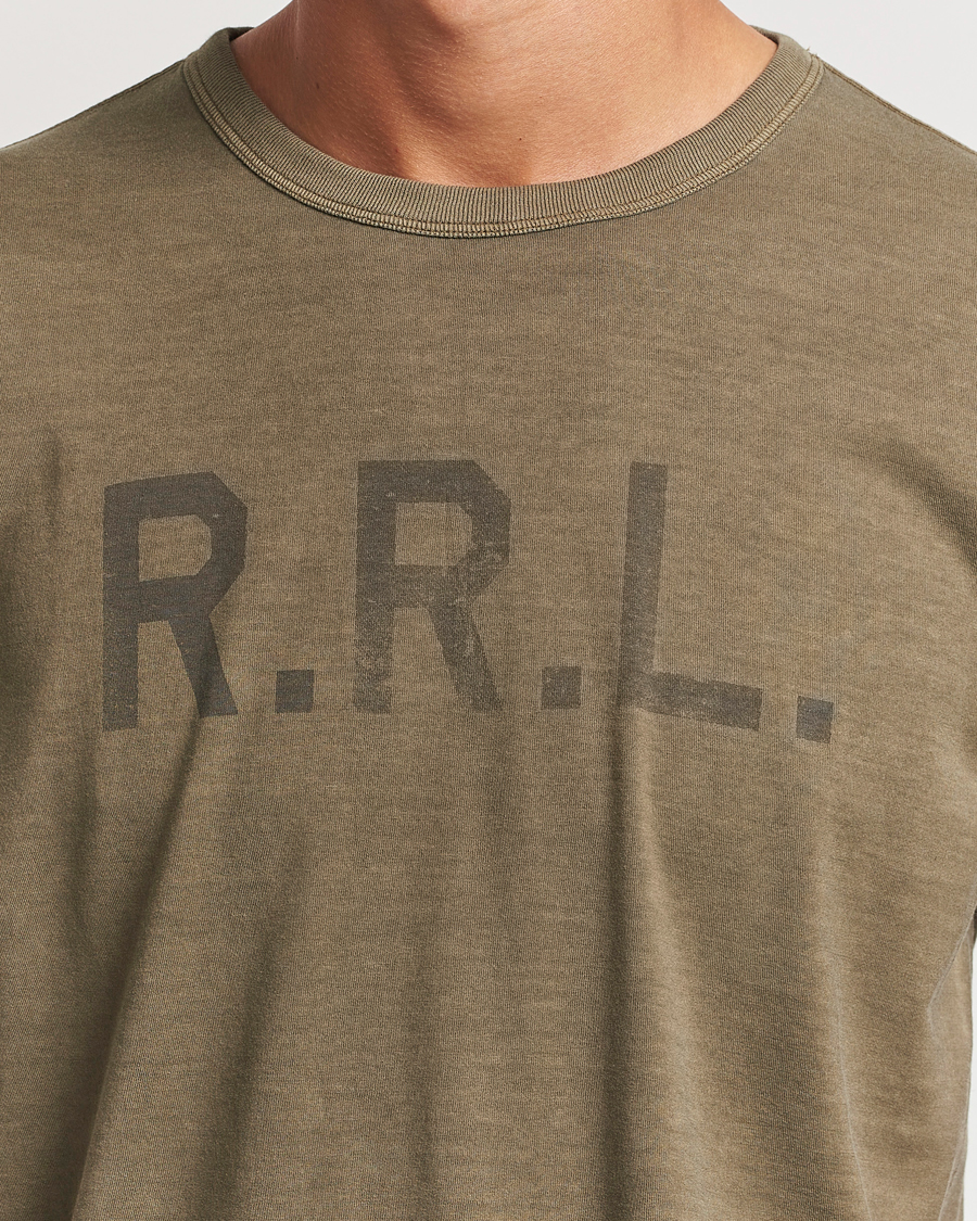Herren | T-Shirts | RRL | Graphic Short Sleeve T-Shirt Olive