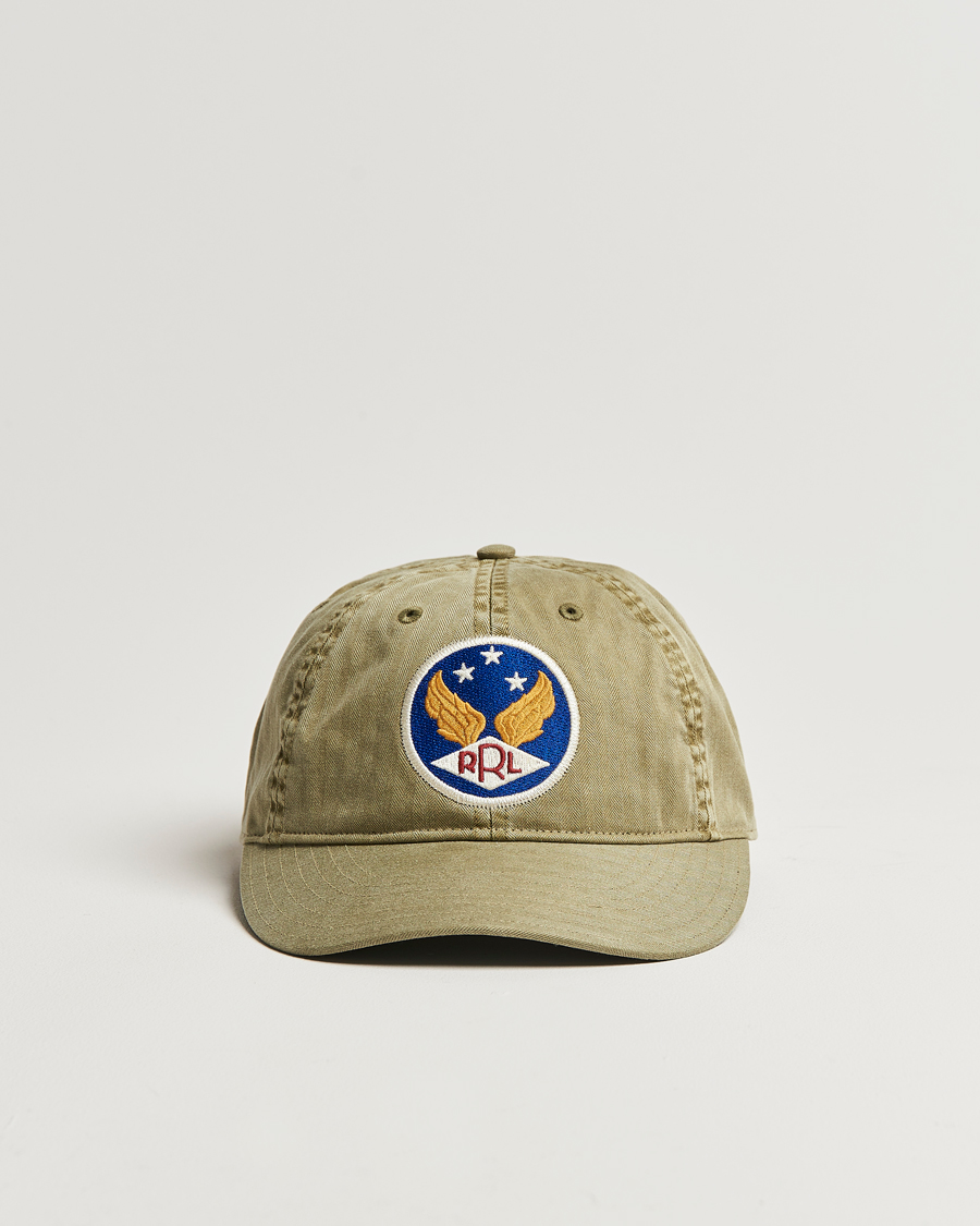 Herren | RRL Ball Cap Brewster Green | RRL | Ball Cap Brewster Green