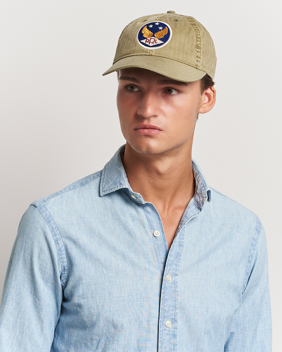 Herren | RRL Ball Cap Brewster Green | RRL | Ball Cap Brewster Green