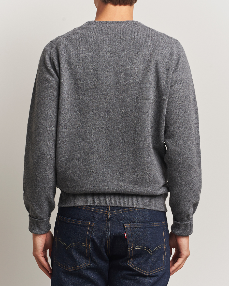 Herren | Pullover | William Lockie | Rob Lambswool Crewneck Cliff