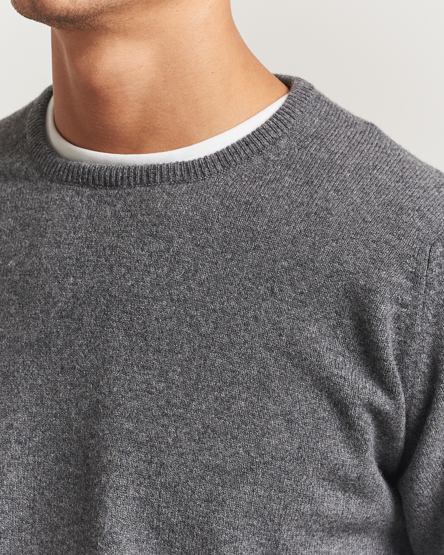 Herren | Pullover | William Lockie | Rob Lambswool Crewneck Cliff