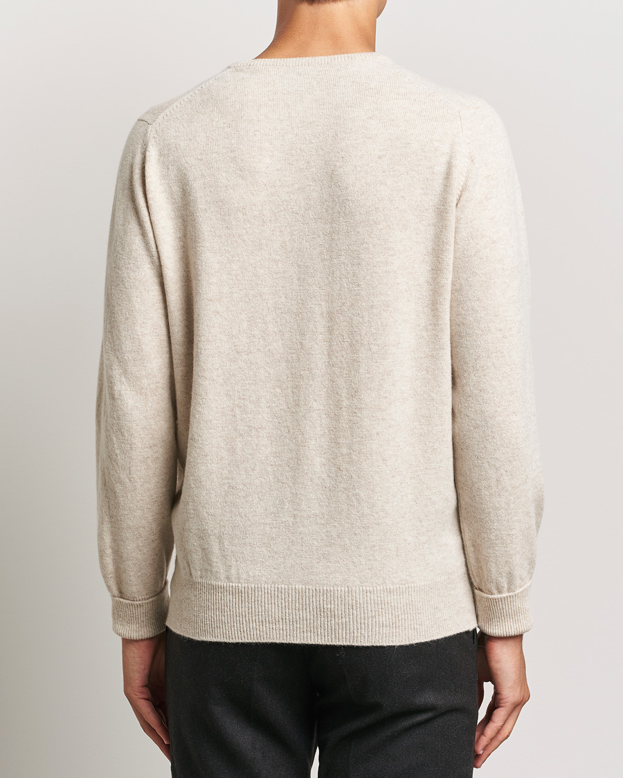 Herren | Pullover | William Lockie | Rob Lambswool Crewneck Linen