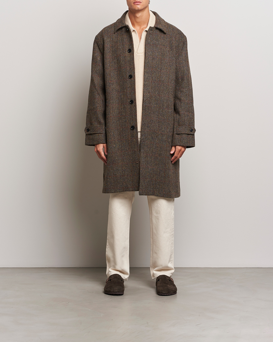 Herren | Jacken | Palmes | Tweed Coat Brown