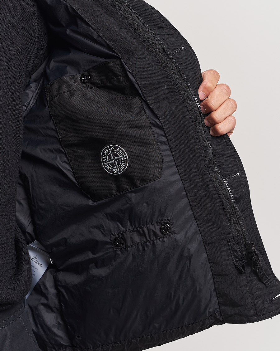 Herren | Jacken | Stone Island | Garment Dyed Recycled Nylon Down Jacket Black