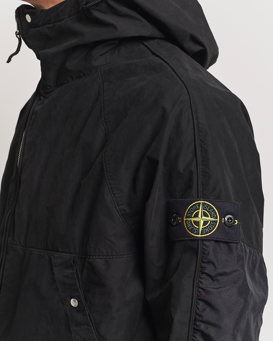 Herren | Jacken | Stone Island | Hooded Lightweight Tela Jacket Black