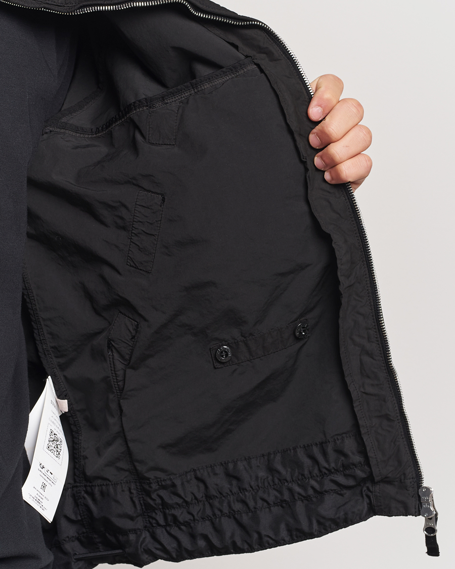 Herren | Jacken | Stone Island | Hooded Lightweight Tela Jacket Black