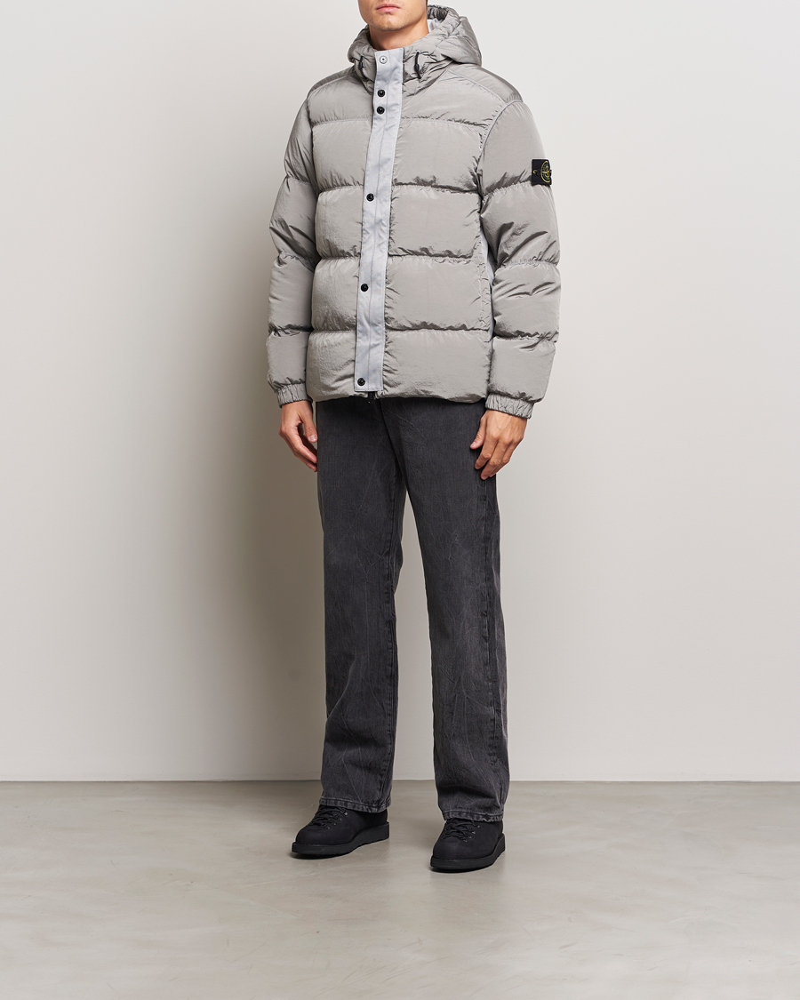 Stone Island Nylon Metal Down Jacket Grey bei Care of Carl