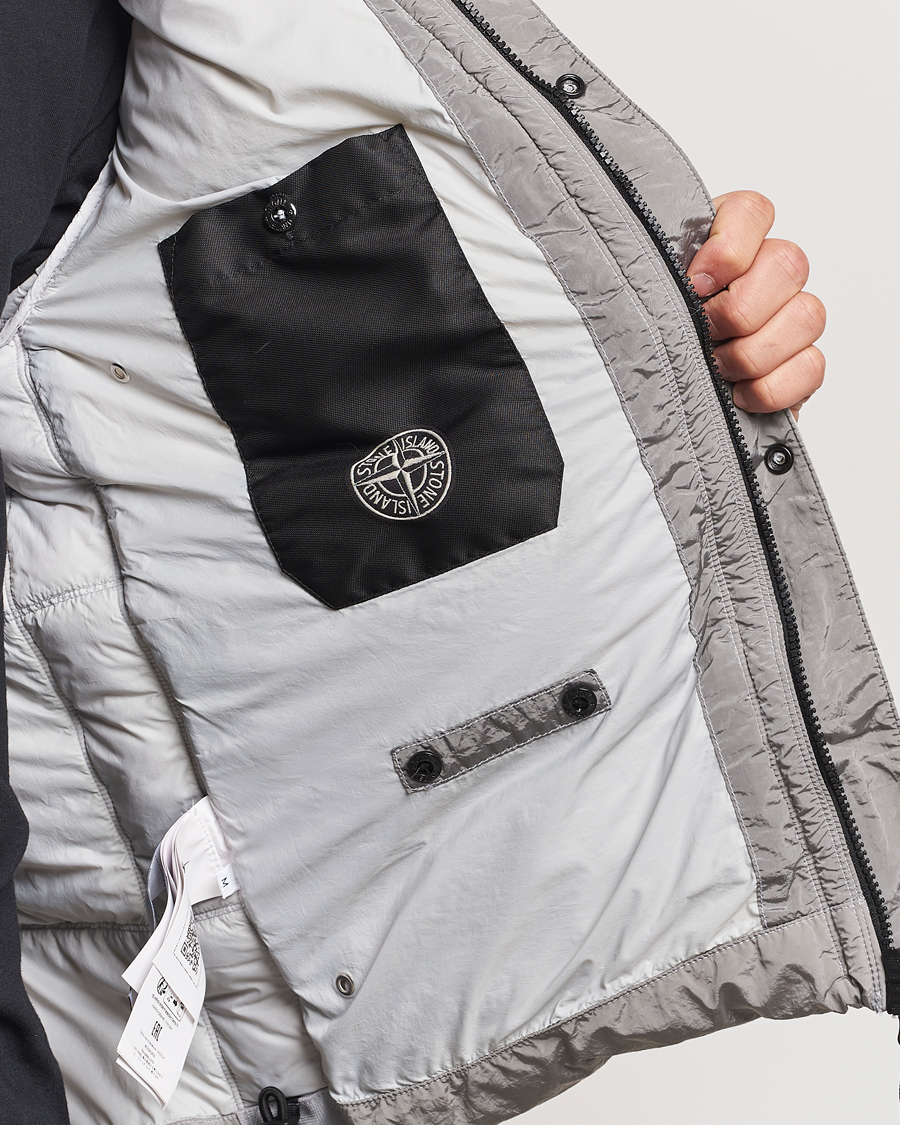 Herren | Jacken | Stone Island | Nylon Metal Down Jacket Grey